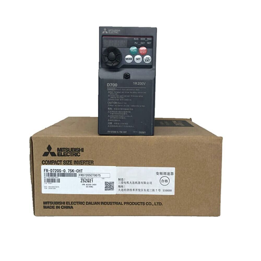 MITSUBISHI FR-D720S-0.75K-CHT FREQUENCY INVERTER VFD