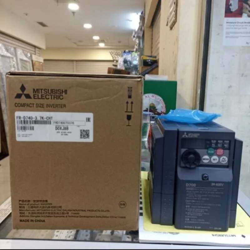 MITSUBISHI FR-D740-3.7K-CHT VARIABLE FREQUENCY DRIVE (VFD)