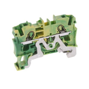 WAGO 2004-1207 CAGE CLAMP 2-conductor ground terminal block