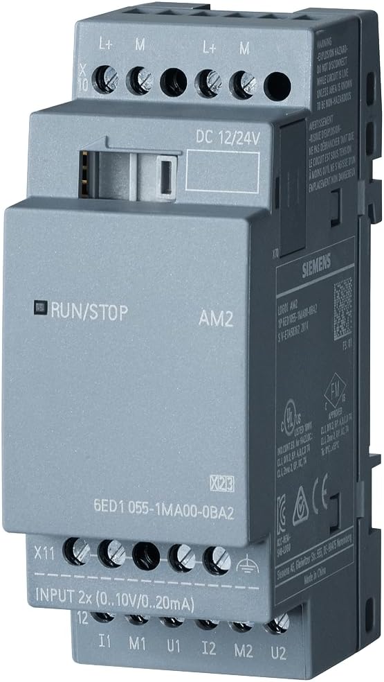 SIEMENS 6ED1055-1MA00-0BA2 analog expansion module for the LOGO