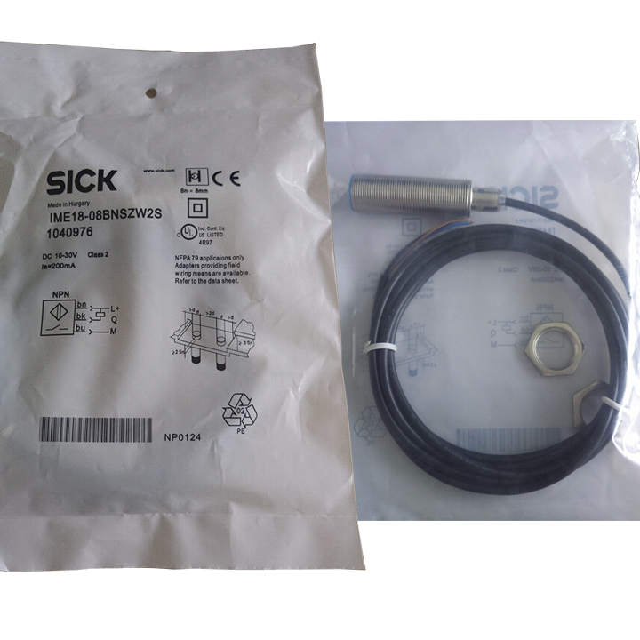 SICK IME18-08BNSZW2S (part number 1040976) inductive proximity sensor