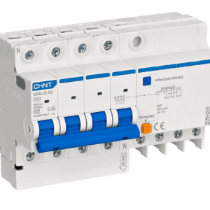 Chint NXBLE-634PC 63A Residual Current Circuit Breaker with Overcurrent Protection (RCBO)